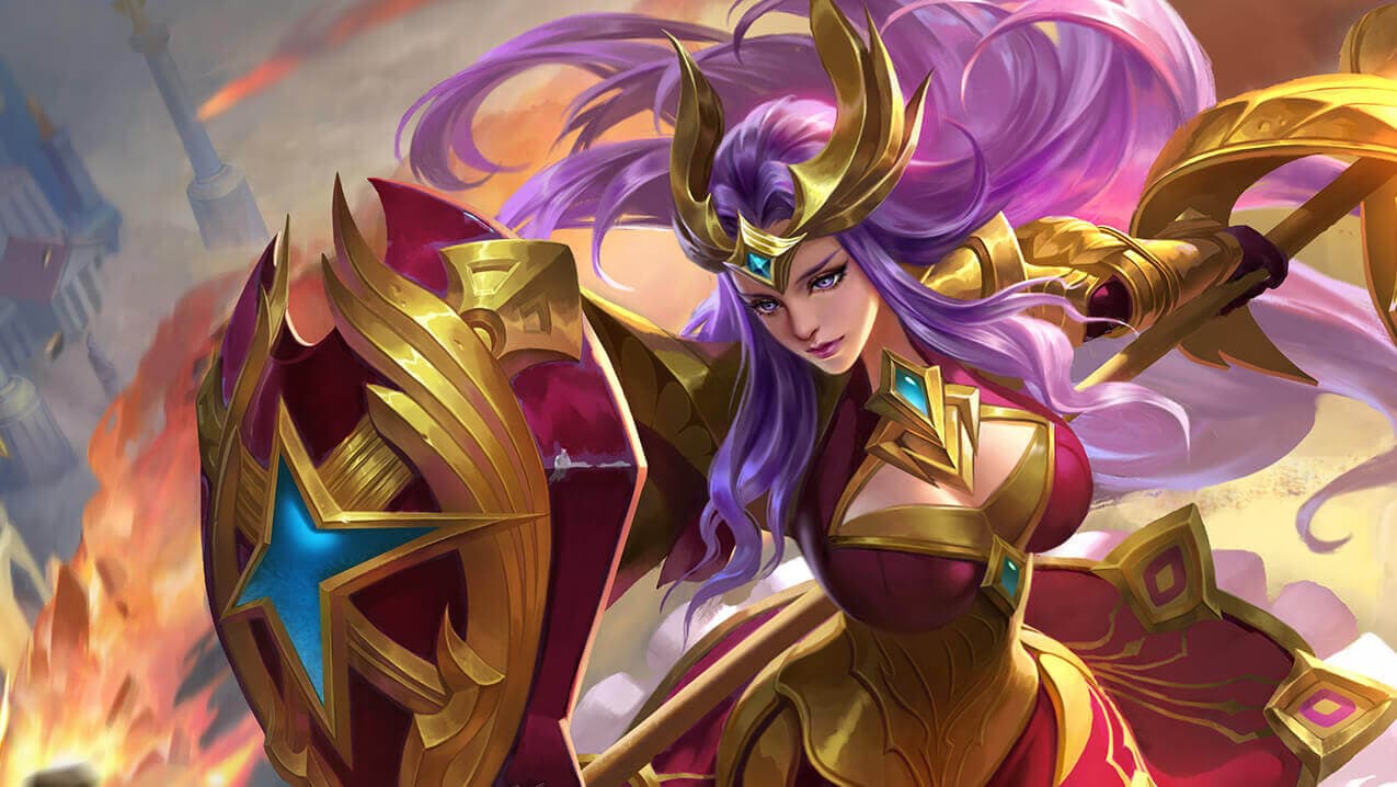 Athena — Assassin Hero Honor of Kings official cover art