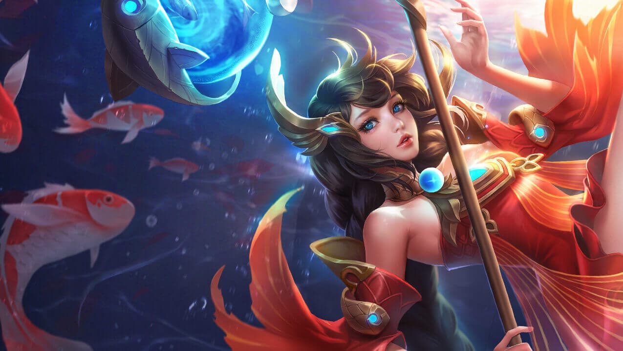 Da Qiao — Support Hero Honor of Kings official cover art