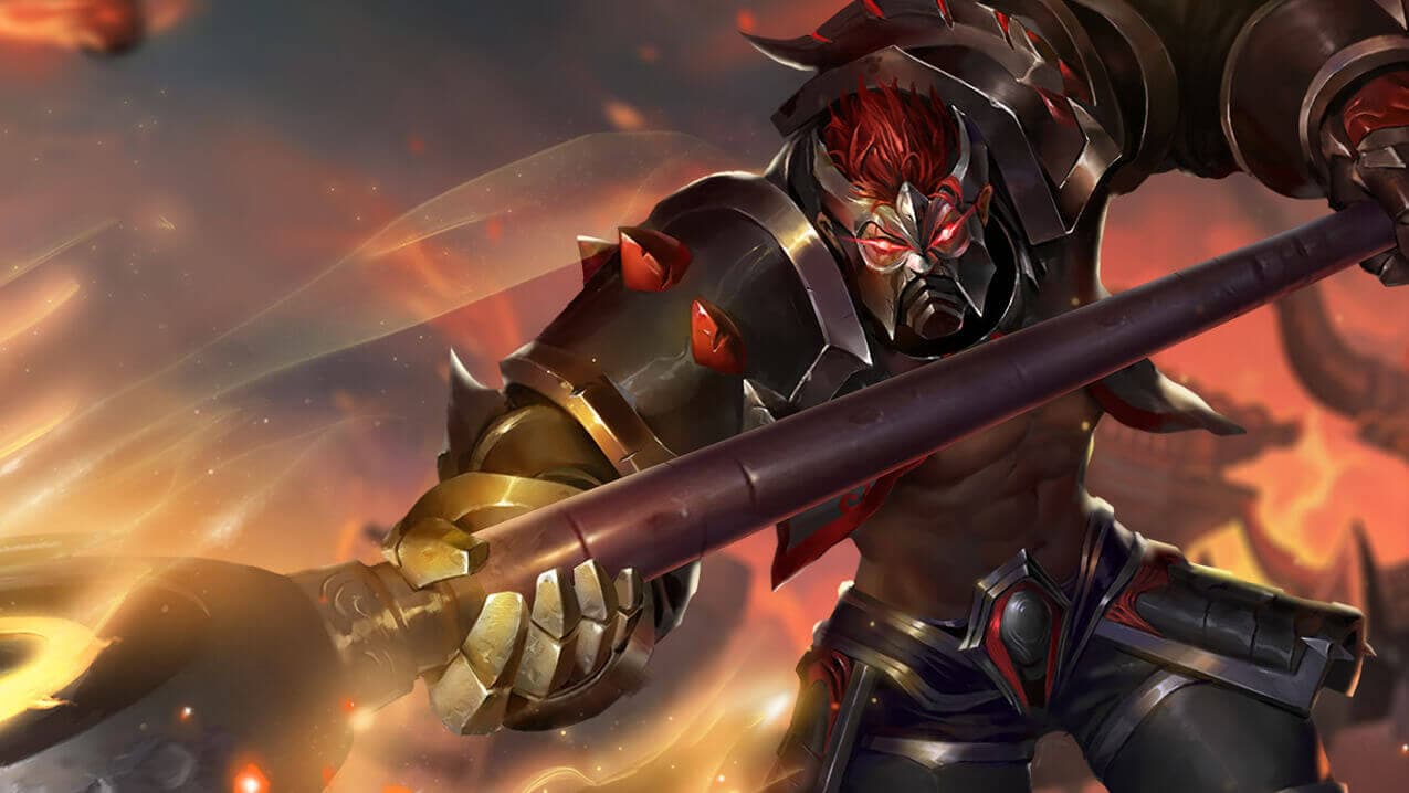 Dian Wei — Fighter Hero Honor of Kings official cover art