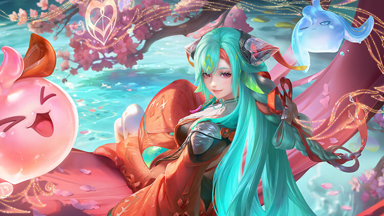 Dyadia — Support Hero Honor of Kings official cover art