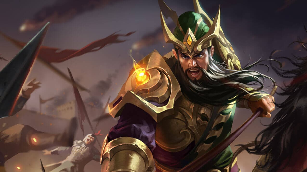 Guan Yu — Fighter Hero Honor of Kings official cover art