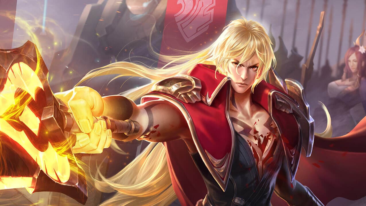 Li Xin — Fighter Hero Honor of Kings official cover art