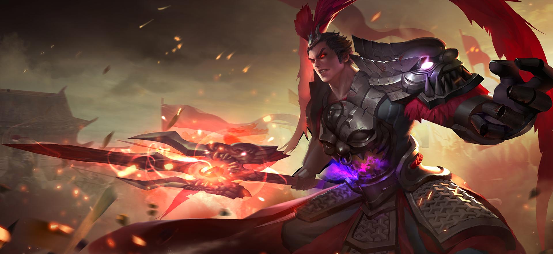 Lu Bu — Fighter Hero Honor of Kings official cover art