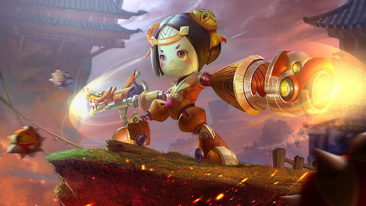 Luban No.7 — Marksman Hero Honor of Kings official cover art