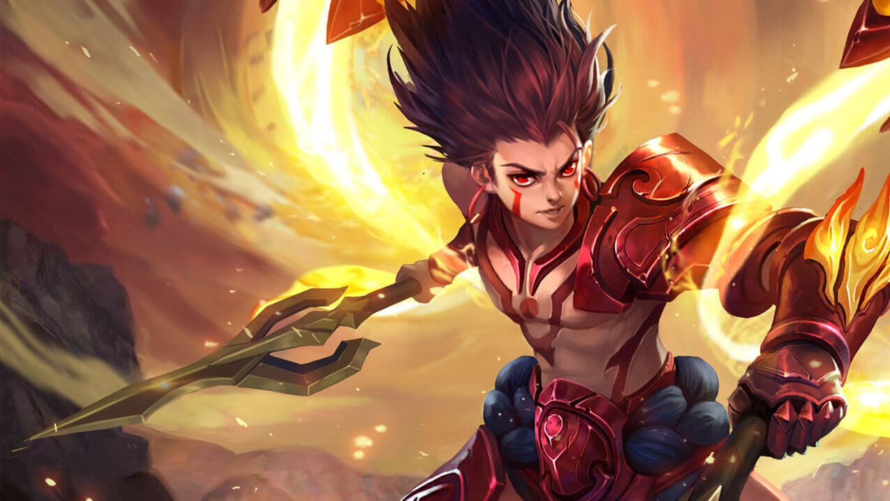 Nezha — Fighter Hero Honor of Kings official cover art