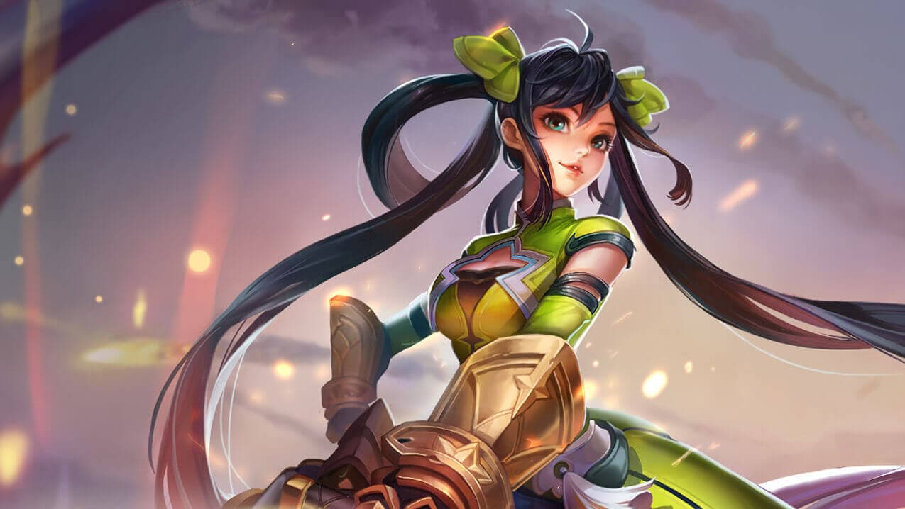 Sun Shangxiang — Marksman Hero Honor of Kings official cover art