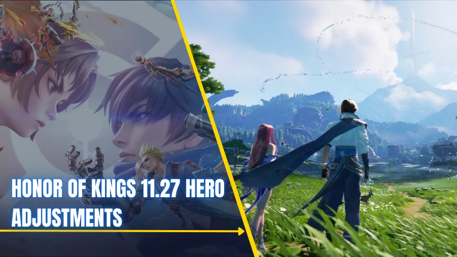 Hero adjustment dan role dalam Honor of Kings